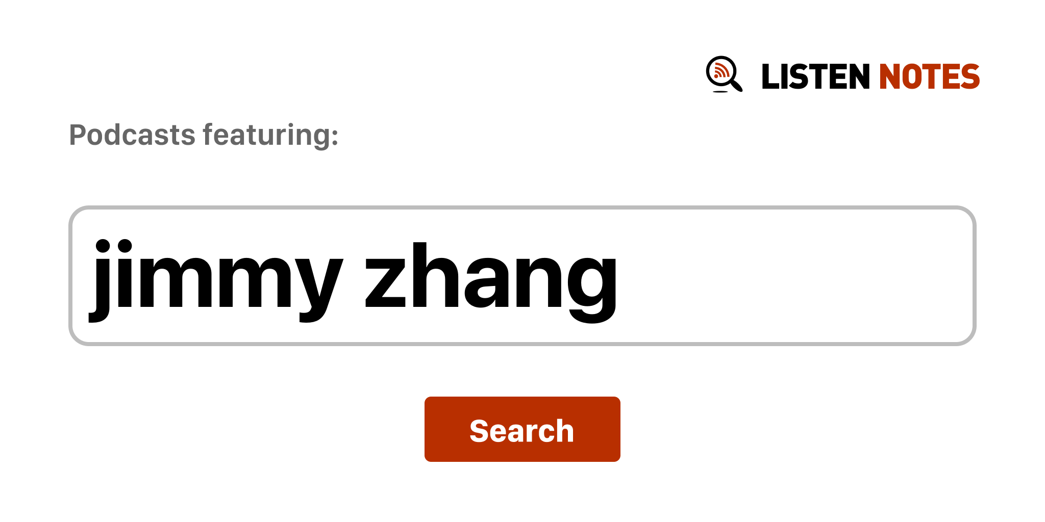 Jimmy Zhang Top podcast episodes